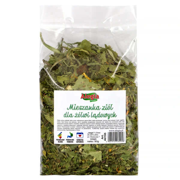 Alegia Zioła dla Żółwi Lądowych 80g