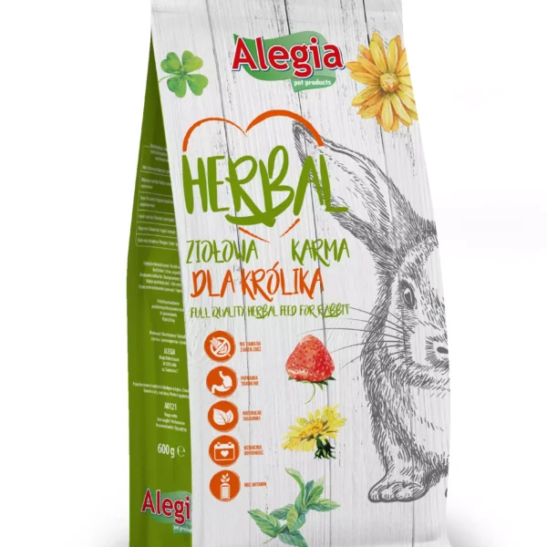 Alegia Herbal Królik 600g