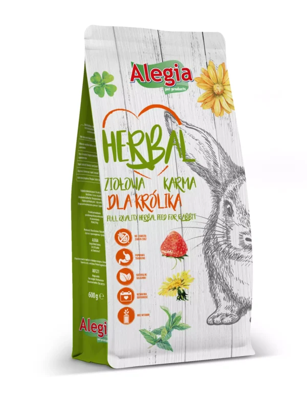 Alegia Herbal Królik 600g