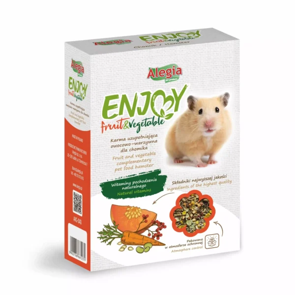 Alegia Enjoy Fruit&Vegetable Chomik 340g