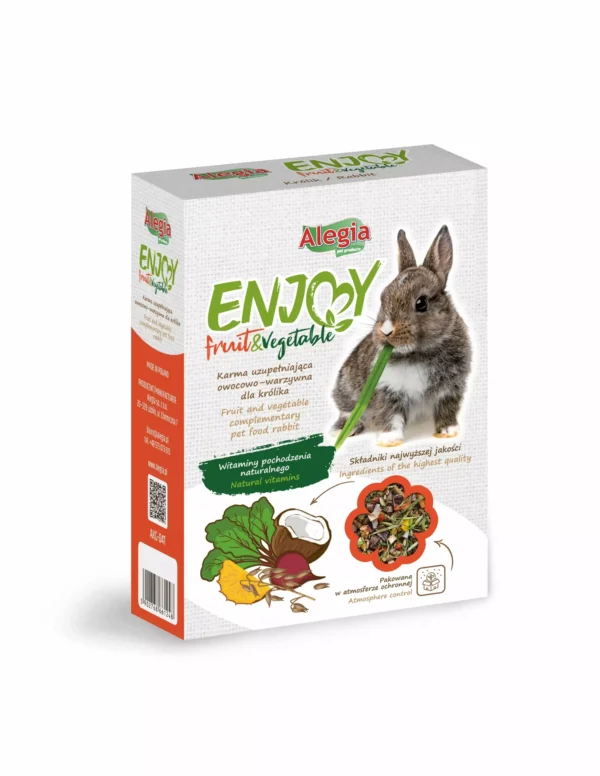Alegia Enjoy Fruit&Vegetable Królik 340g