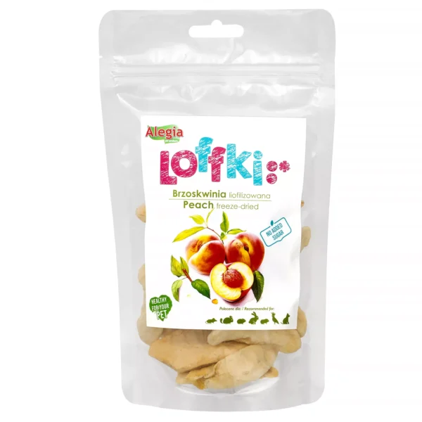 Alegia Loffki Brzoskwinia liofilizowana  15g