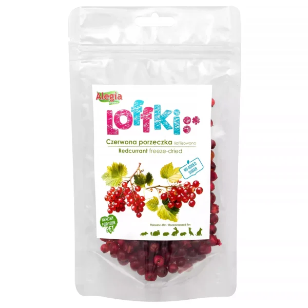Alegia Loffki Porzeczka czerwona  liofilizowana 20g