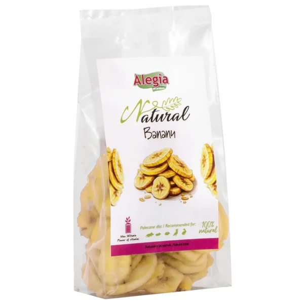 Alegia przysmak Banany suszone 50g - obrazek 2