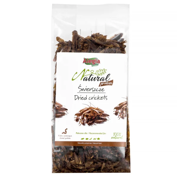 Alegia Natural Protein świerszcze  suszone 100g