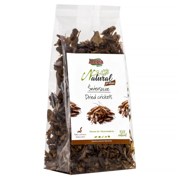 Alegia Natural Protein świerszcze  suszone 100g - obrazek 2