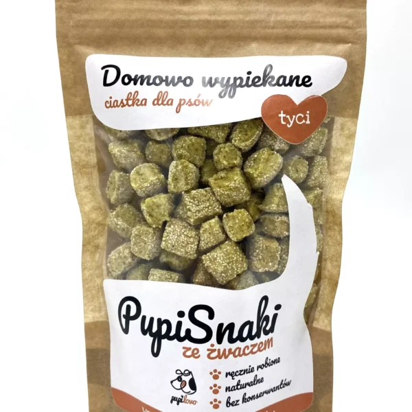 Pupilovo PupiSnaki Tyci ze żwaczem  "Wspomagające pracę wątroby" 100g