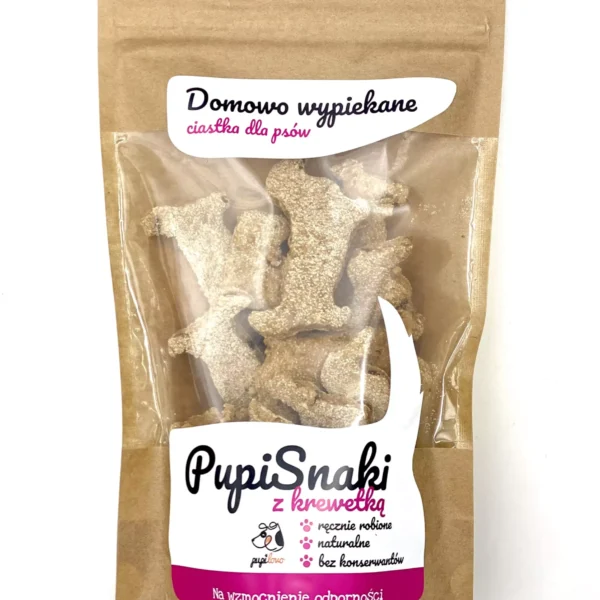 Pupilovo PupiSnaki z krewetką "Na  wzmocnienie odporności" 100g